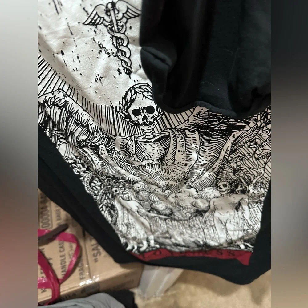 Weirdos Killstar Cold shoulder Shirt - Picture 4 of 7